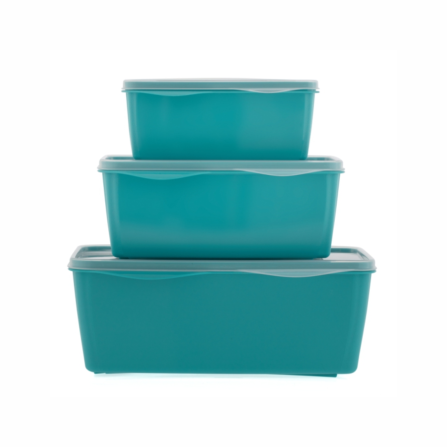 minikit | organizadores multiúso retangular 3 pçs