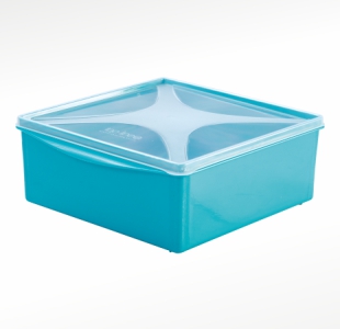 imagem do produto organizador multiúso quadrado baixo 4,8 L