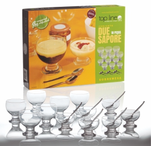 imagem do produto conjunto due sapore 18 pçs