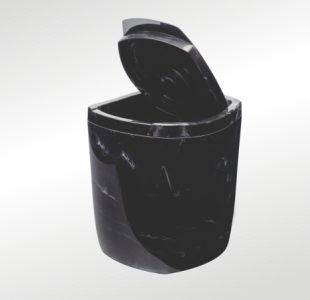 imagem do produto lixeira de banheiro 7 L (mármore)