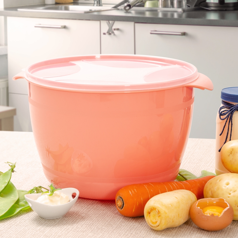 organizador multiúso redondo 10 L com pega anatômica