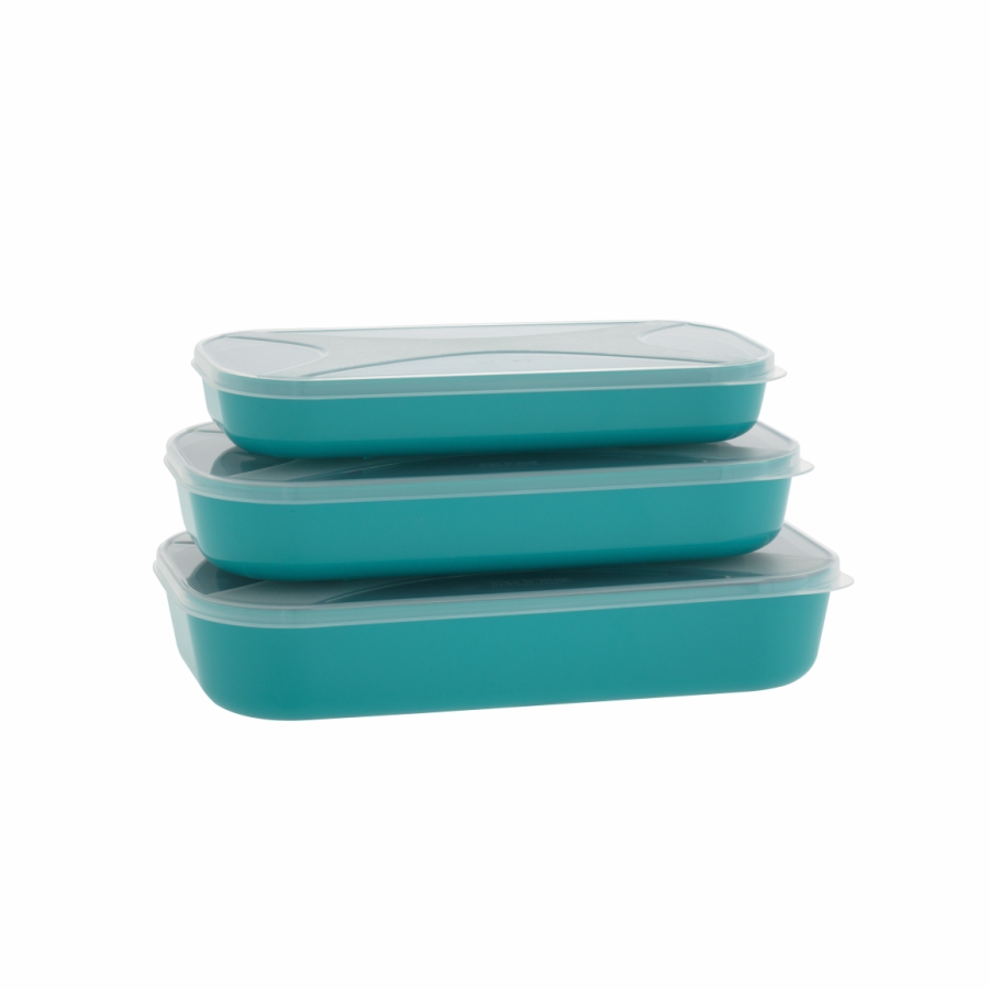 minikit | organizadores multiúso retangular baixo 3 pçs