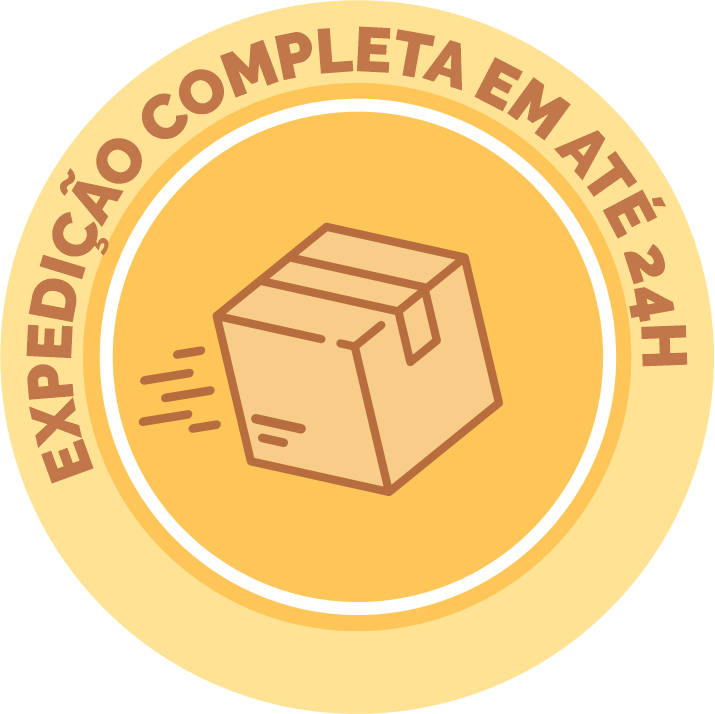 Expedição Completa em até 24 Horas