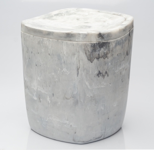 lixeira de banheiro 7 L (mármore)