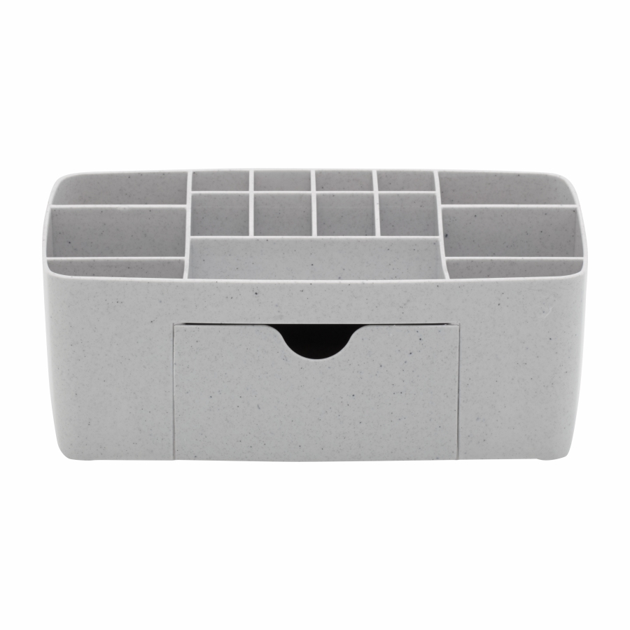 organizador de maquiagens com gaveta (quartzo)