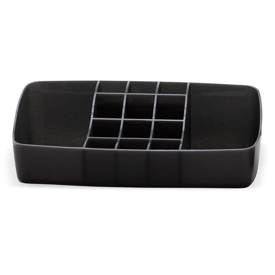 organizador de maquiagens 14 divisórias (quartzo)