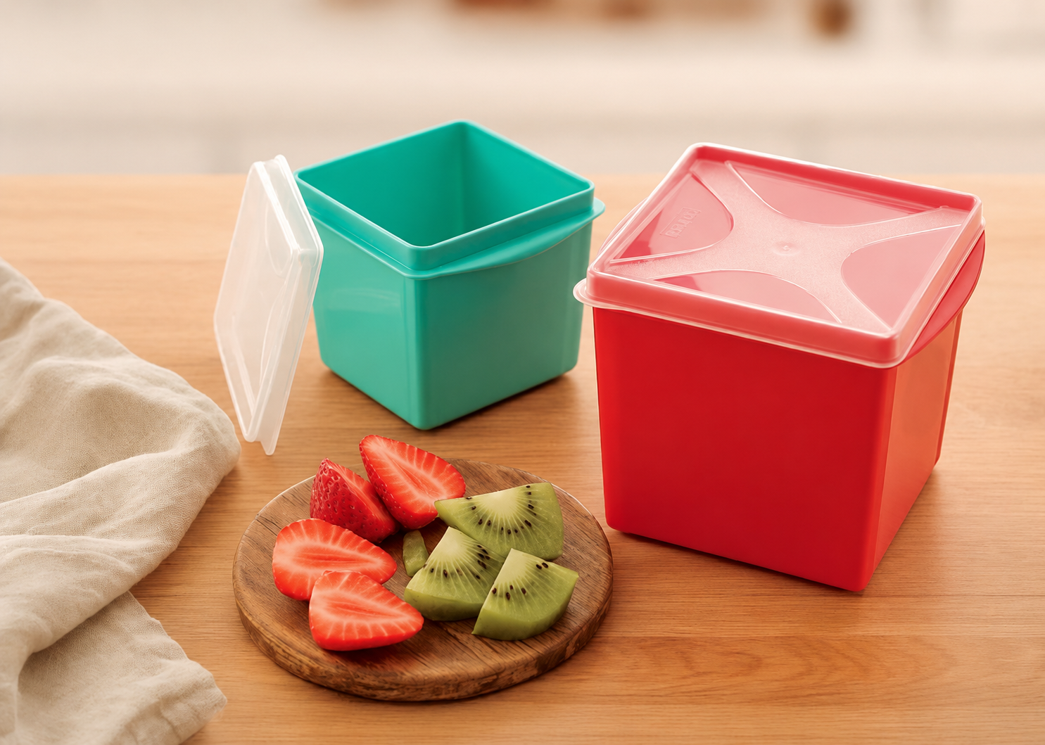 organizador multiúso quadrado 205 ml