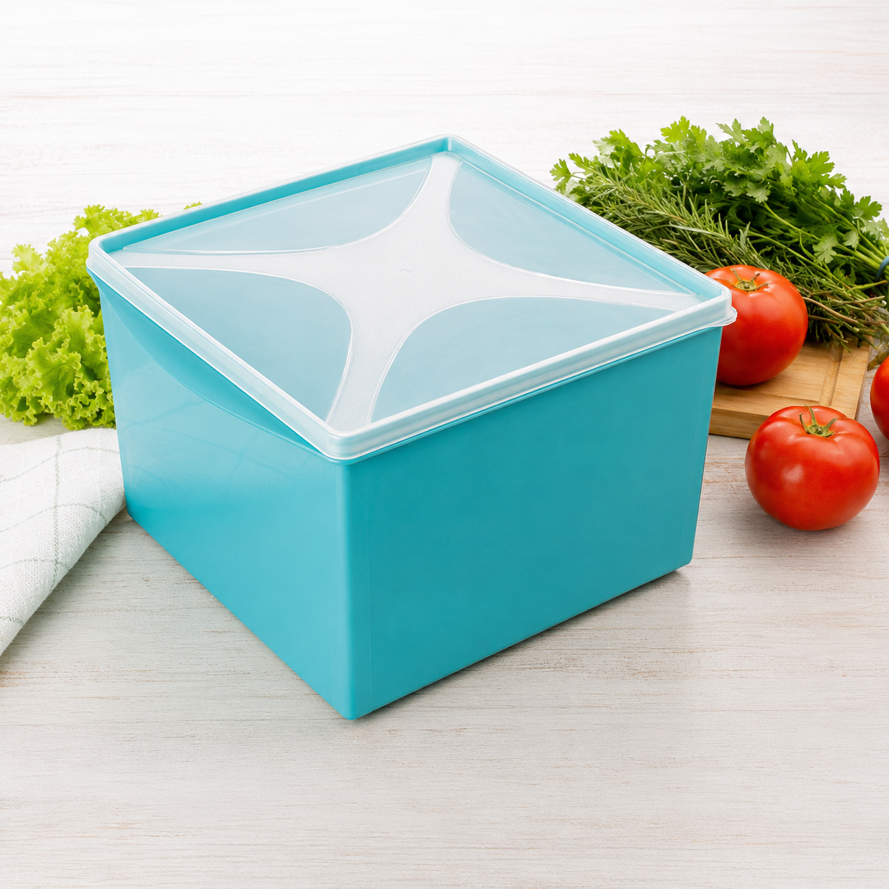 organizador multiúso quadrado 5,2 L
