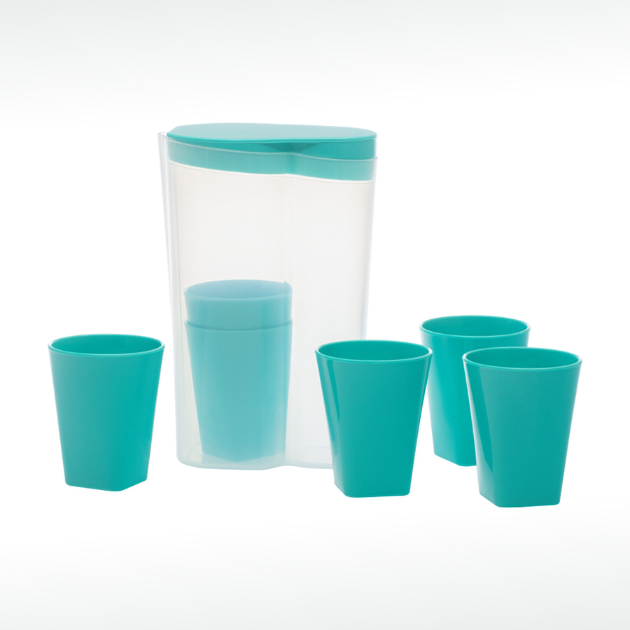 jarra 2 L com 6 Copos - natural