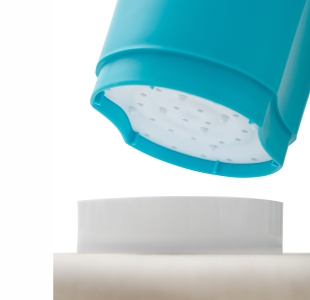 escorredor de talheres (branco e preto)