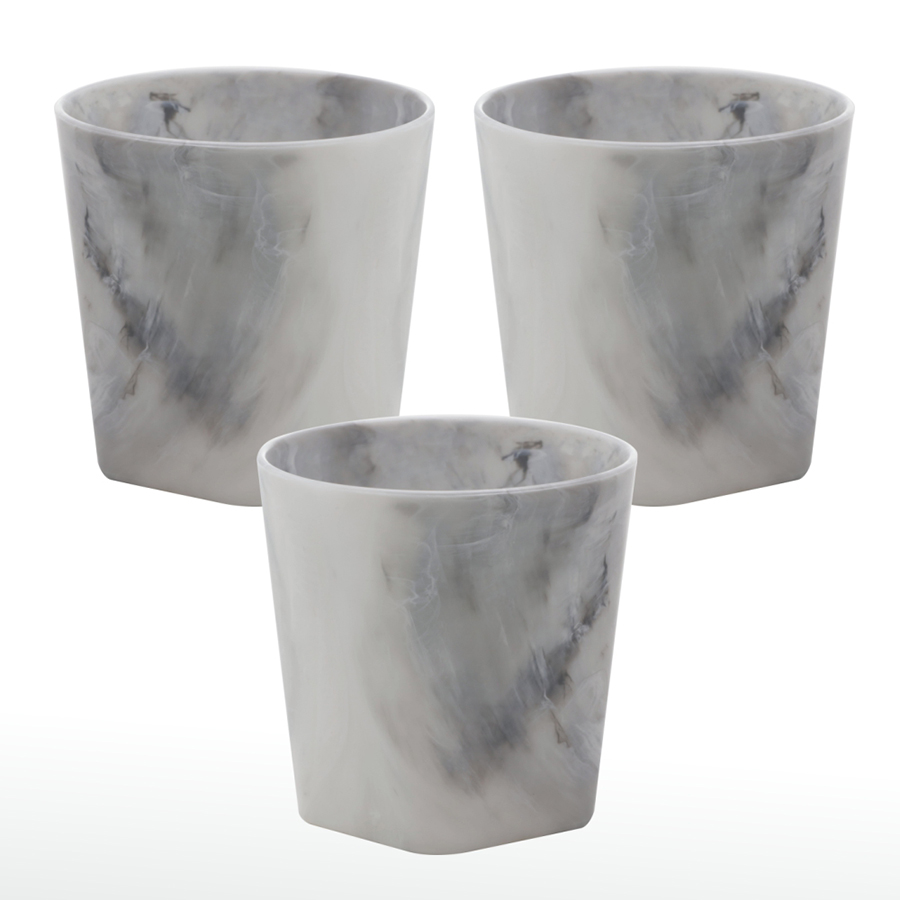copo multiúso 3 pçs (100 ml) MÁRMORE