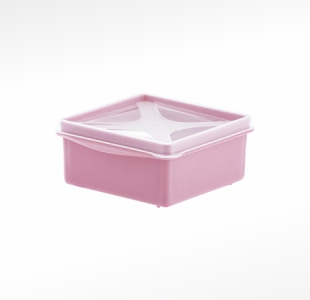 imagem do produto organizador multiúso quadrado baixo 260 ml