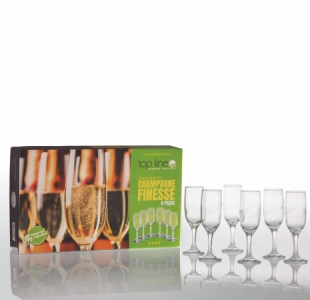 imagem do produto cj. champagne finesse 6 pçs