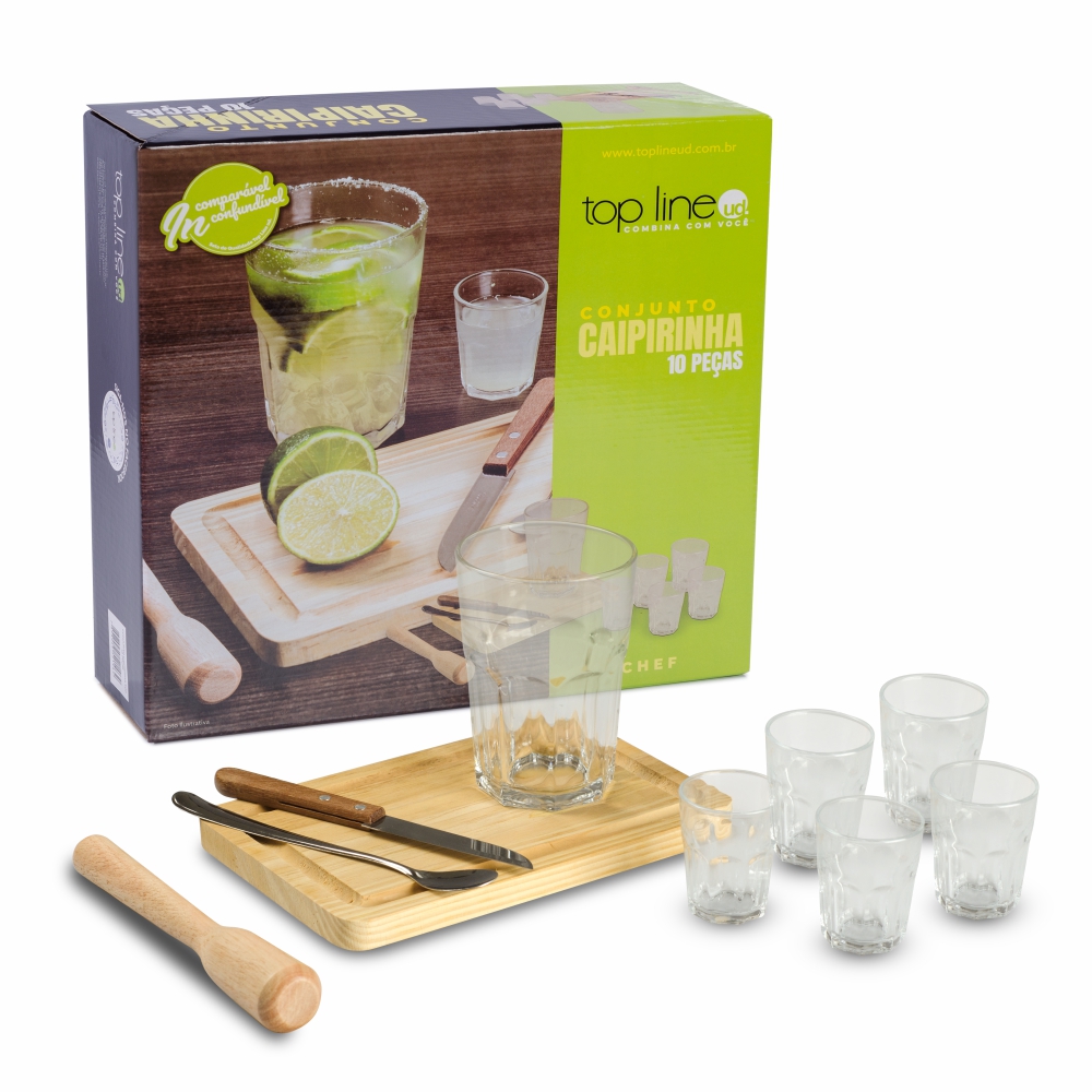 conjunto caipirinha top 10 pçs