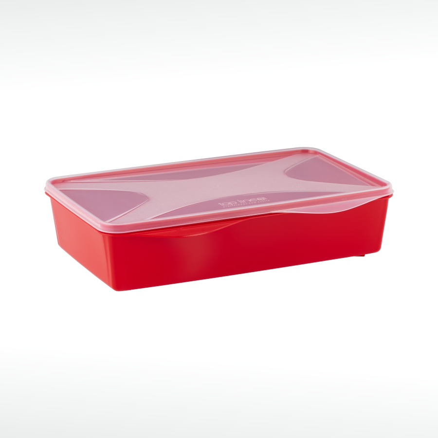 organizador multiúso retangular baixo 3 L