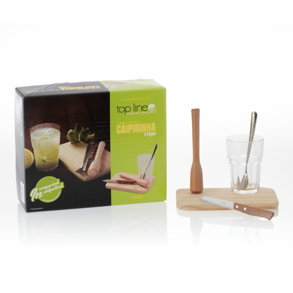 conjunto caipirinha 5 pçs